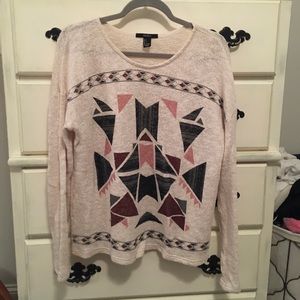 Knit Aztec Sweater